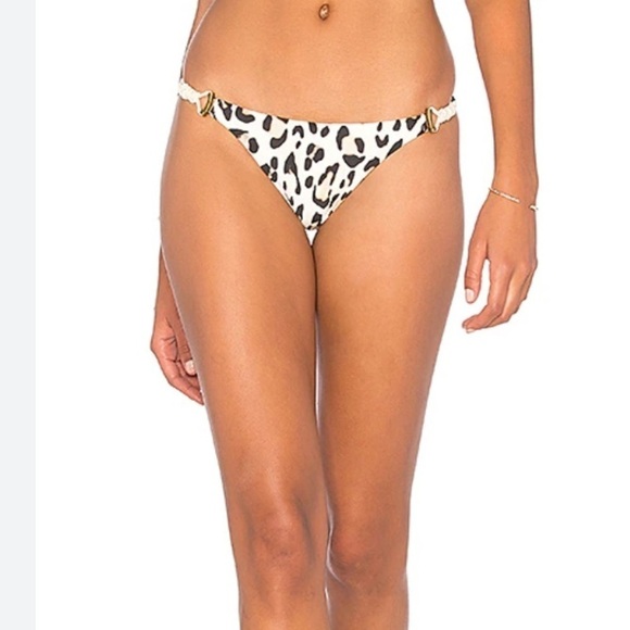 New! Vix Cord Brazilian Leopard Bikini Bottom - Picture 1 of 5